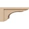 Ekena Millwork 10"W x 20"D x 10"H Wide Warren Rough Cedar Woodgrain TimberThane Corbel, Primed Tan CORUR10X20X10WARRCPR - alternate 6